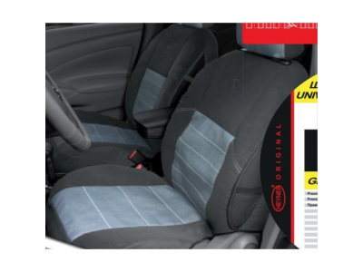 Чехол с подогревом (карбон) cерый 12V, 505700 HEYNER