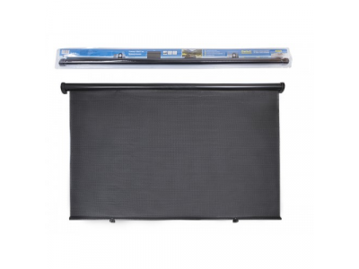 Шторка на заднее стекло 100 x 57 см черная