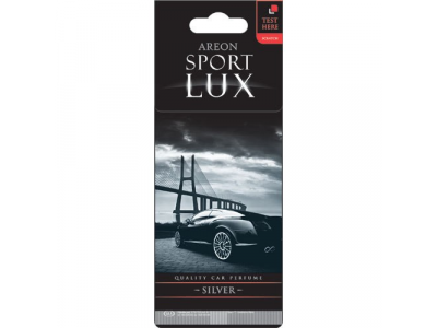 Ароматизатор воздуха подвесной AREON "LUX SPORT" SILVER от AREON Ароматизатор воздуха подвесной AREON "LUX SPORT" SILVER