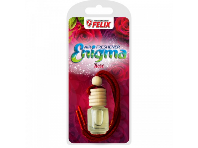 Ароматизатор подвесной с дерев. кр. FELIX Enigma Rose (Роза) 5мл.