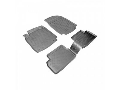 Коврики в салон Norplast NPL-Po-61-15 Nissan Micra (2005)