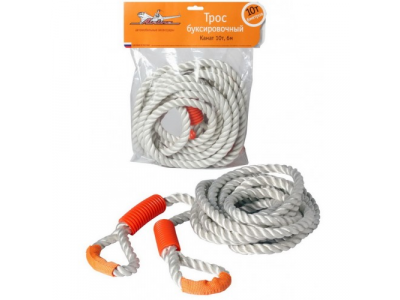 Трос буксировочный канат AIRLANE 10т, 6м, без крюков