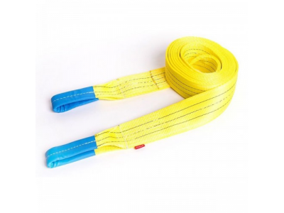 Усиленный буксировочный ремень 16/21 т 5 м Петля/Петля, Tplus