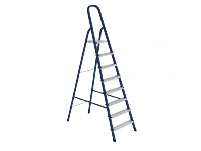Стремянка, 9 ступеней, стальная, оцинкованные ступени // СИБРТЕХ // Pоссия