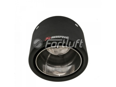 Fortluft Карбоновая насадка Akrapovic Style 115 мм MT132