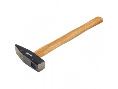 Молоток слесарный, 300 г, квадратный боек, деревянная рукоятка// SPARTA