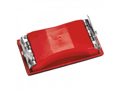 Брусок для шлифования, 210 х 105 мм, пластиковый с зажимами MATRIX