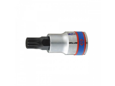 Насадка (бита) торцевая 1/2", SPLINE, M14, L = 60 мм, KING TONY