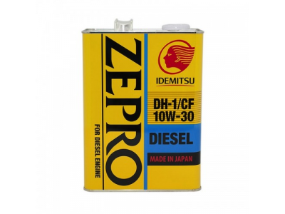 Моторное масло IDEMITSU Zepro Diesel 10W30 CF DH-1, 4л