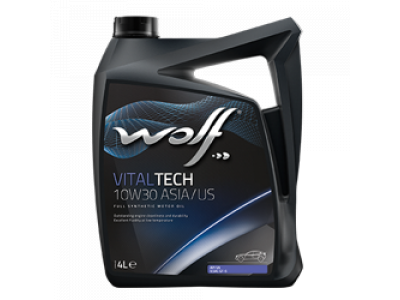 Моторное масло WOLF VITALTECH 10W30 ASIA/US 4L