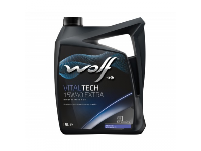 Моторное масло WOLF VITALTECH 15W40 EXTRA 5L