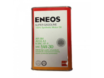 Масло моторное ENEOS Super Gasoline SM Синтетика 5W30 0,94л