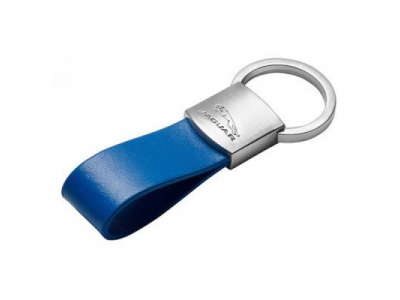Брелок Jaguar Leather Loop Keyring Blue, артикул JKRALLKBL