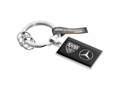 Брелок Mercedes-Benz Key ring, Bad Cannstatt, Black, артикул B66952319