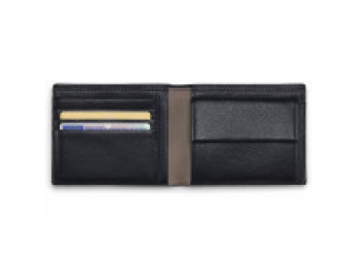 Мужской кошелек Volkswagen Leather Wallet For Men, Black 2017