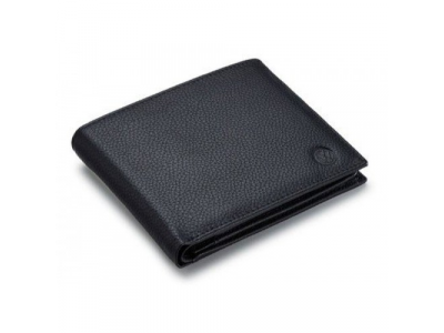 Кожаный кошелек унисекс Volkswagen Unisex Leather Wallet, Black