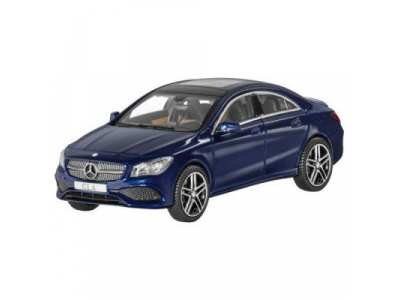 Модель Mercedes-Benz CLA, Coup?, Cavansite Blue, Scale 1:43