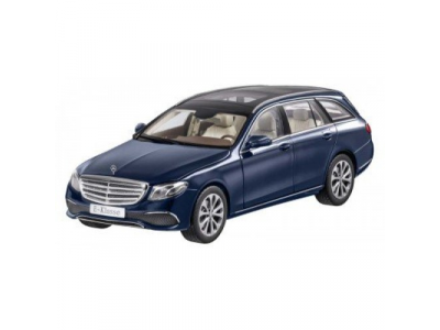 Модель Mercedes-Benz E-Class, Estate, Exclusive, Cavansite Blue, 1:18 Scale