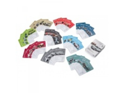 Набор карточек с автомобилями Skoda Models Card Set, Quartette