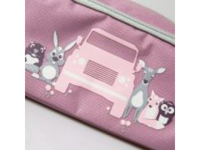 Детский пенал Land Rover Kids Pen Case, Pink/Grey, артикул LDGF580PUA