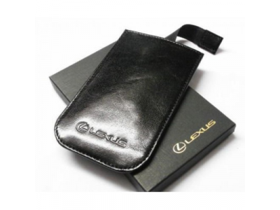 Кожаный универсальный чехол Lexus для смартфонов, артикул OT1100990L