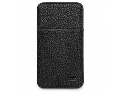 Кожаный чехол Audi для iPhone 6 Leather Case Black