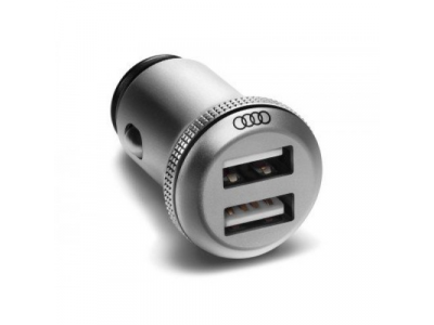 Зарядное устройство Audi Dual Universal Car Charger