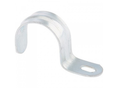 Скоба металлическая однолапковая, 25 смо 100 шт Сибртех