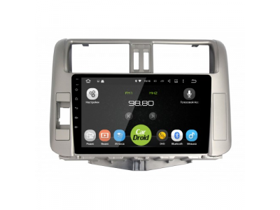 Штатная магнитола CarDroid RD-1114F для Toyota Land Cruiser Prado 150 2009-2014